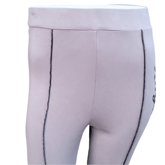 Angel Graphic High Waisted Flare Leg Pants - Picture 5 of 17